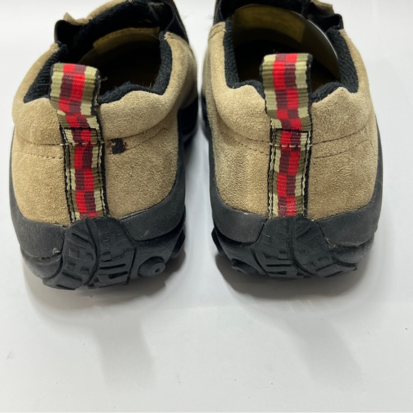 MERRELL men’s Size 6 1/2 Slip On Jungle Moc Tan - Picture 6 of 9